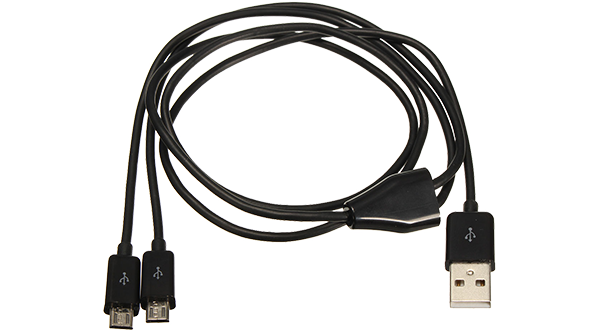 Syco MUSB-201 dual USB kabel